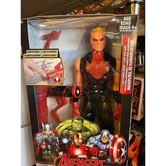 Marvel Legends Hawkeye Action Figure Titan Hero Series Lightening Bow 12" NIB - Picture 2 of 6